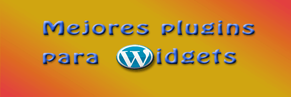 Pluginss para configurar widgets en WordPress