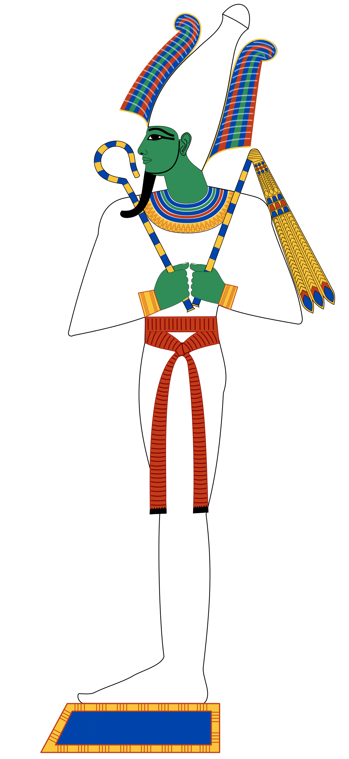 Representación de Osiris