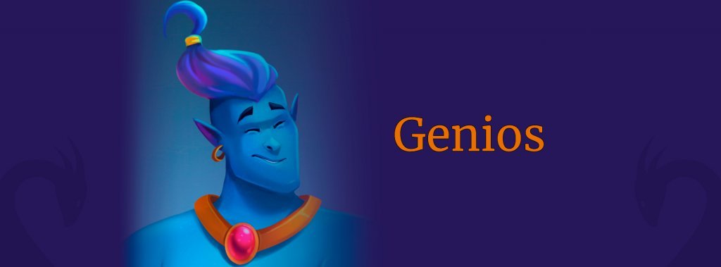 Genios, mitología oriental